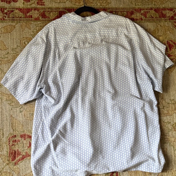 NaMen's Light Blue Patterned Shirt - Picture 6 of 6